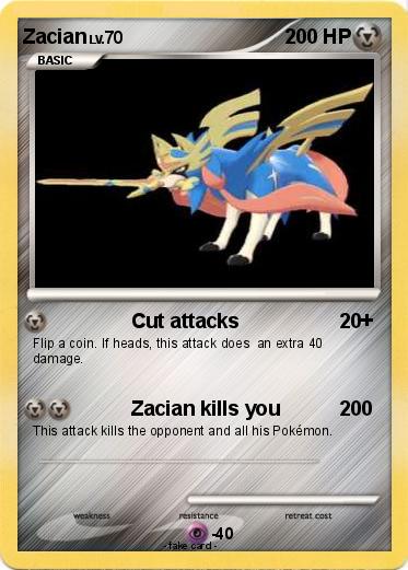 Pokemon Zacian
