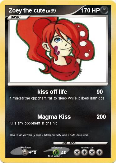 Pokemon Zoey the cute
