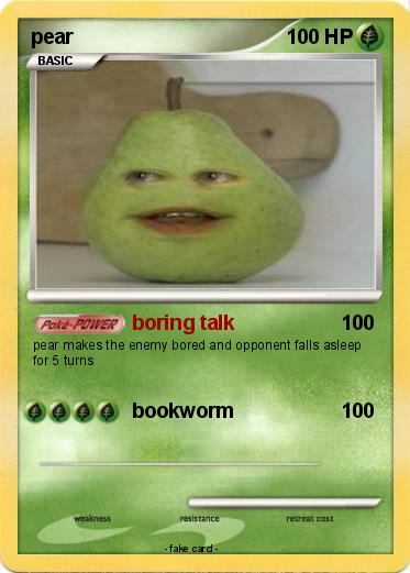 Pokemon pear