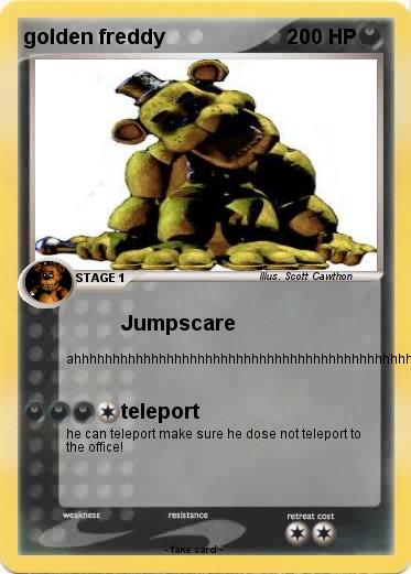 Pokemon golden freddy