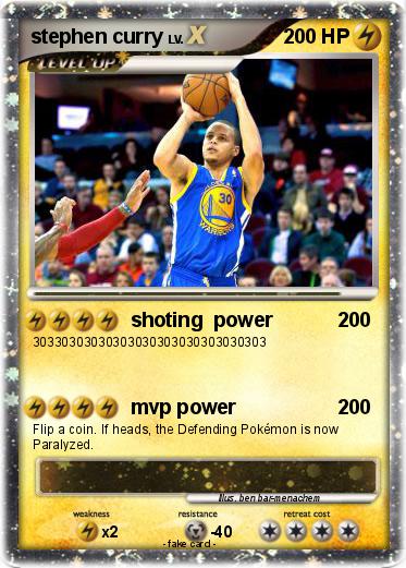 Pokemon stephen curry