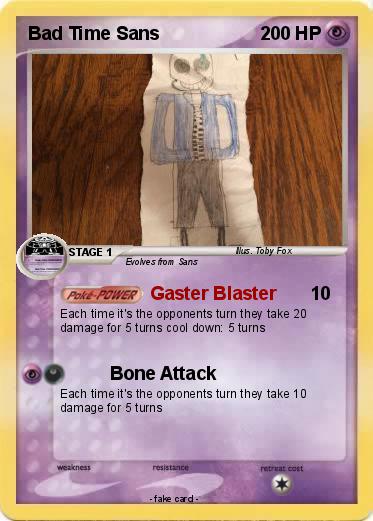 Pokemon Bad Time Sans