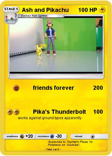 Pokemon Ash and Pikachu