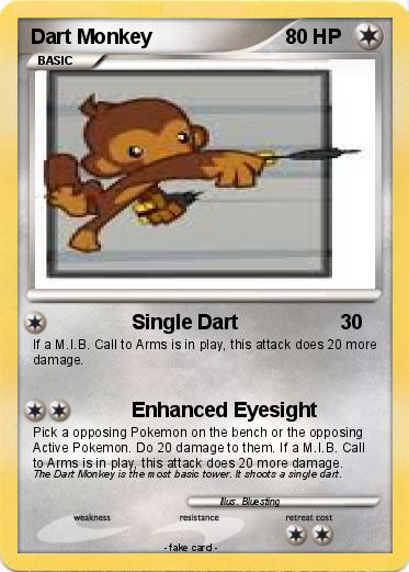 Pokemon Dart Monkey