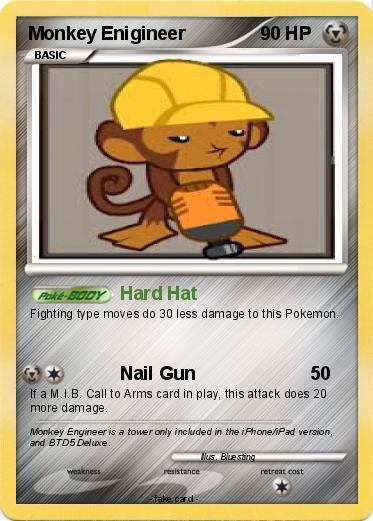 Pokemon Monkey Enigineer