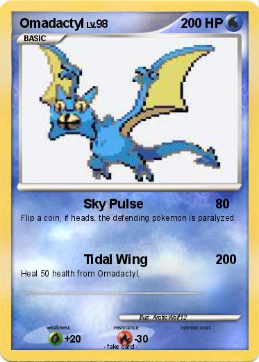 Pokemon Omadactyl