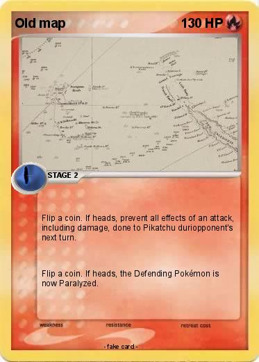 Pokemon Old map