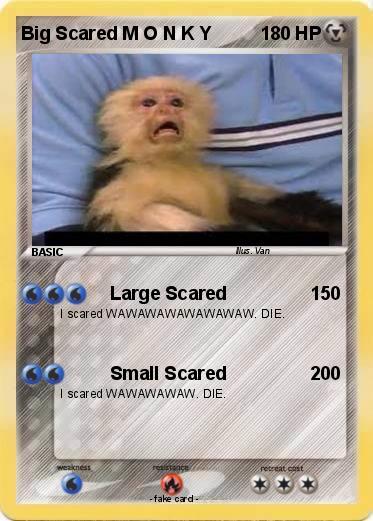 Pokemon Big Scared M O N K Y