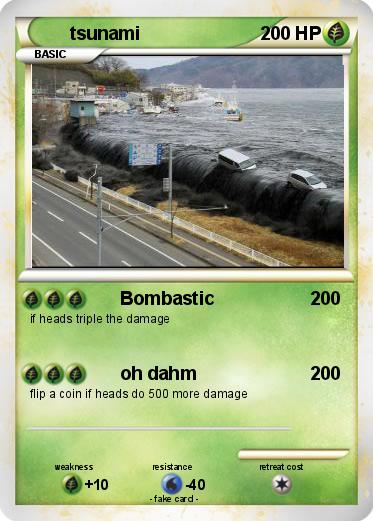 Pokemon tsunami