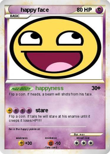 Pokemon happy face