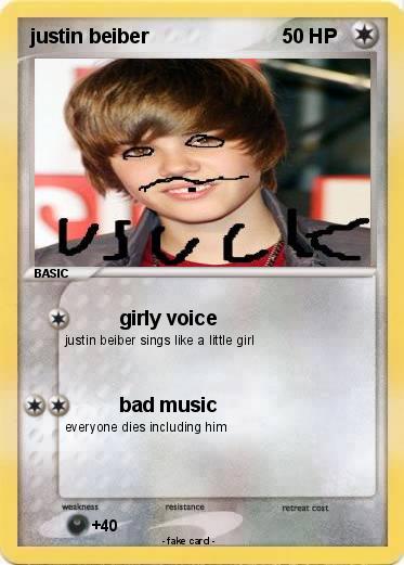 Pokemon justin beiber