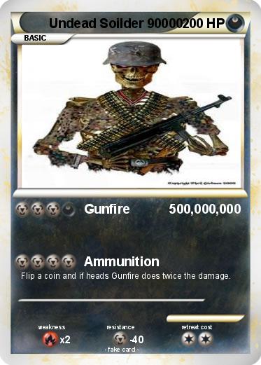Pokemon Undead Soilder 90000