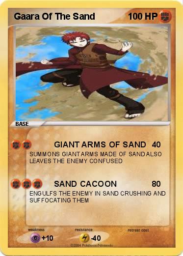 Pokemon Gaara Of The Sand