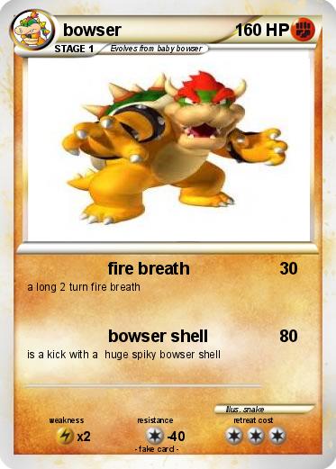 Pokemon bowser