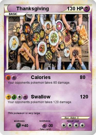 Pokemon Thanksgiving