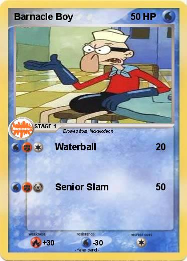 Pokemon Barnacle Boy