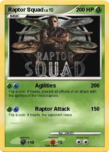 Pokemon Raptor Squad