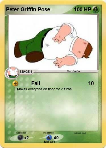 Pokemon Peter Griffin Pose