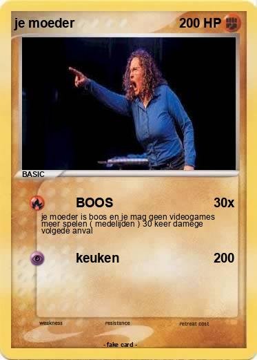 Pokemon je moeder