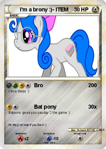 Pokemon I'm a brony :)- ITEM