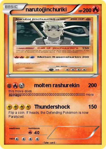 Pokemon naruto(jinchuriki