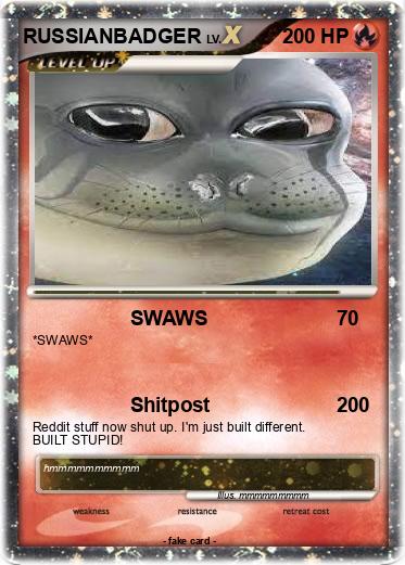 Pokemon RUSSIANBADGER