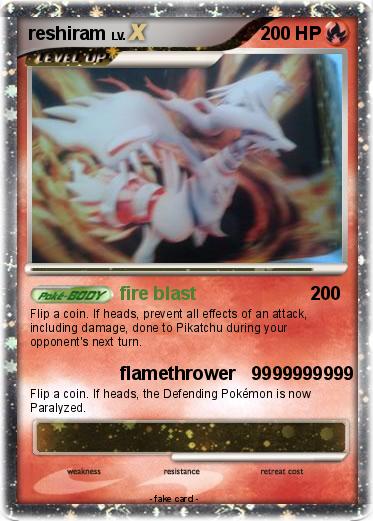Pokemon reshiram