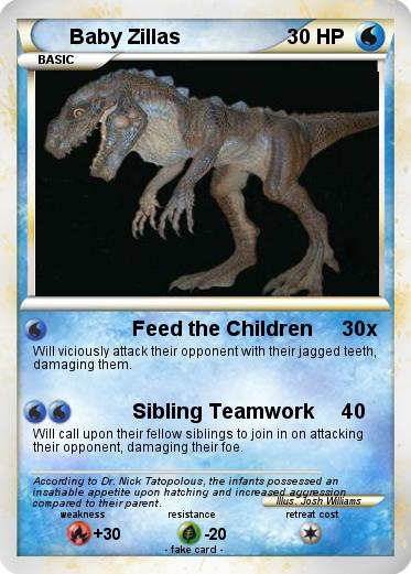 Pokemon Baby Zillas