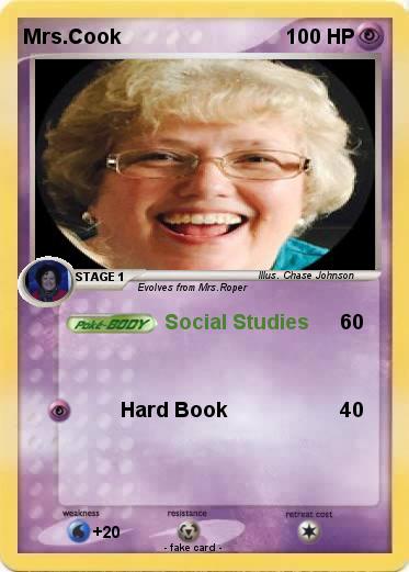 Pokemon Mrs.Cook