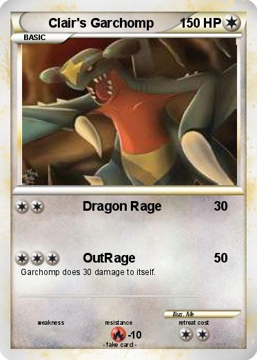 Pokemon Clair's Garchomp