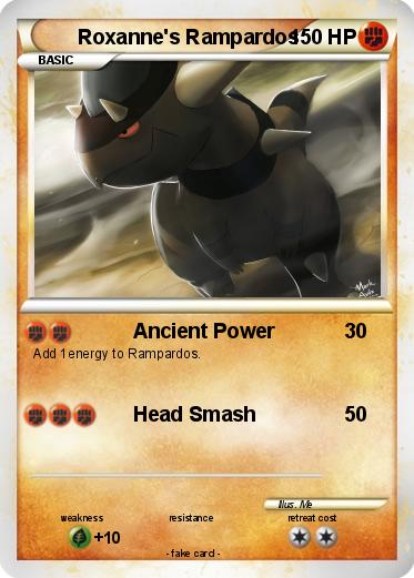 Pokemon Roxanne's Rampardos