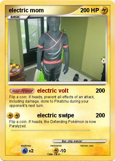 Pokemon electric mom