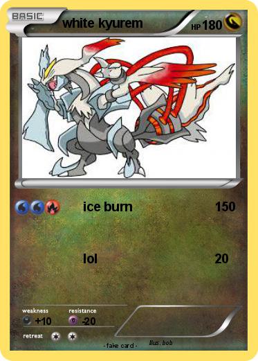 Pokemon white kyurem
