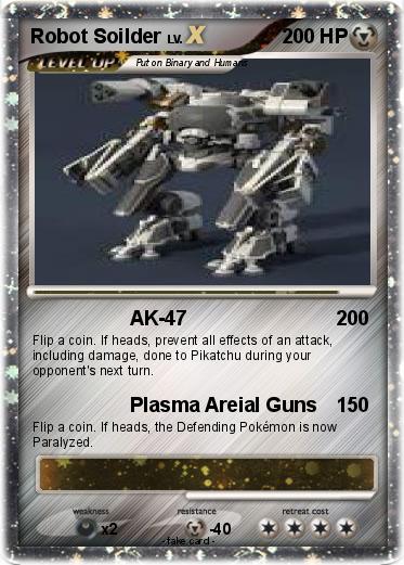 Pokemon Robot Soilder