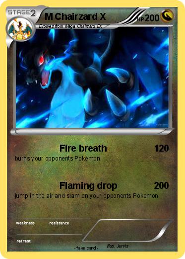 Pokemon M Chairzard X