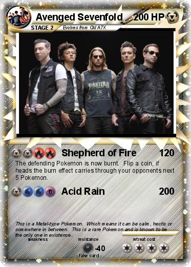 Pokemon Avenged Sevenfold