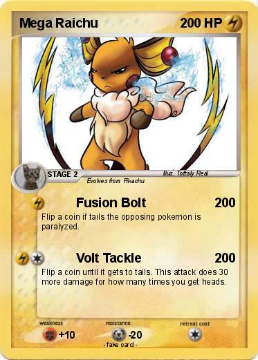 Pokemon Mega Raichu