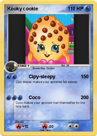 Pokemon Kooky cookie