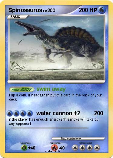 Pokemon Spinosaurus
