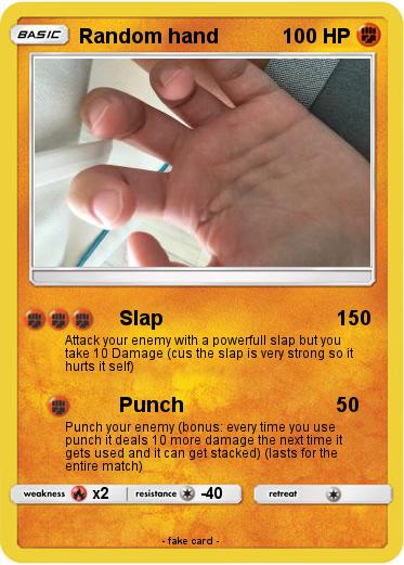 Pokemon Random hand