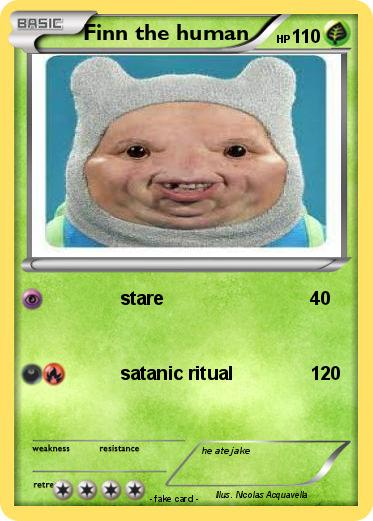 Pokemon Finn the human