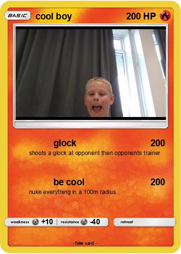 Pokemon cool boy