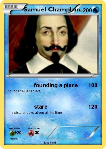 Pokemon Samuel Champlain