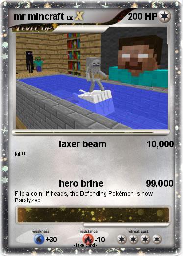 Pokemon mr mincraft