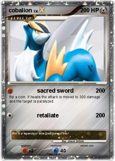 Pokemon cobalion