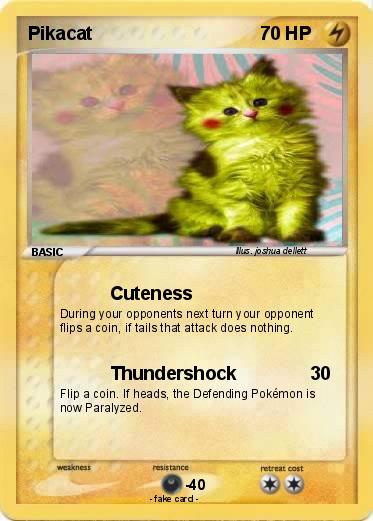 Pokemon Pikacat