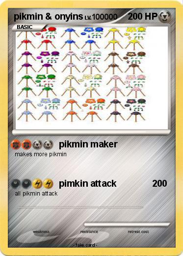 Pokemon pikmin & onyins
