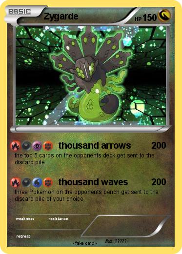 Pokemon Zygarde