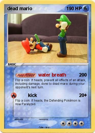 Pokemon dead mario