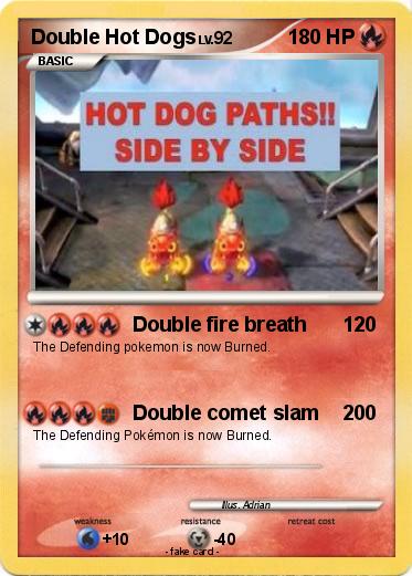 Pokemon Double Hot Dogs